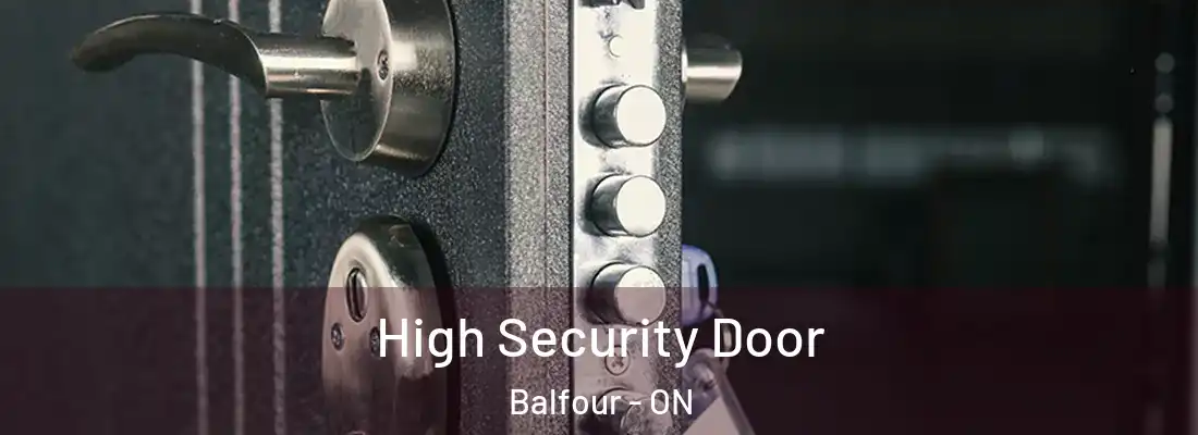  High Security Door Balfour - ON