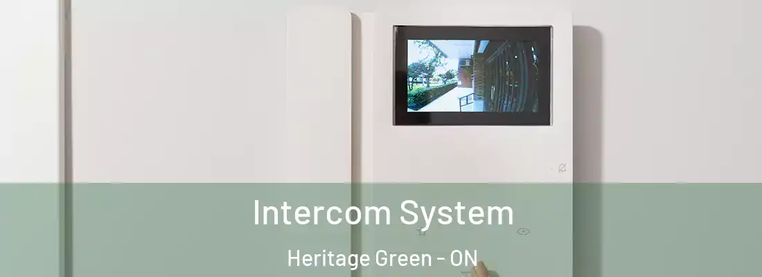  Intercom System Heritage Green - ON