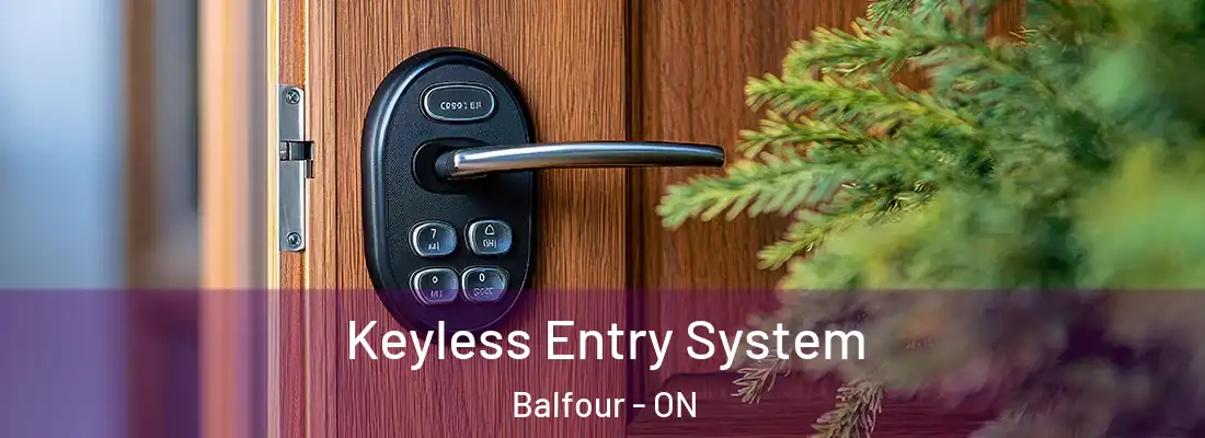  Keyless Entry System Balfour - ON