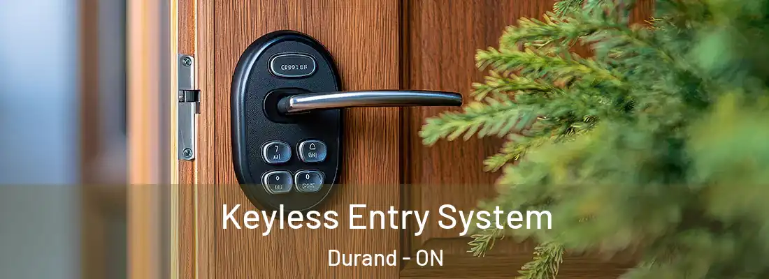  Keyless Entry System Durand - ON