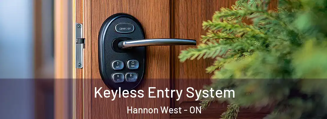  Keyless Entry System Hannon West - ON