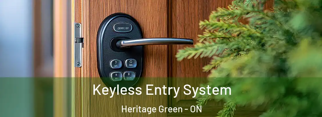  Keyless Entry System Heritage Green - ON
