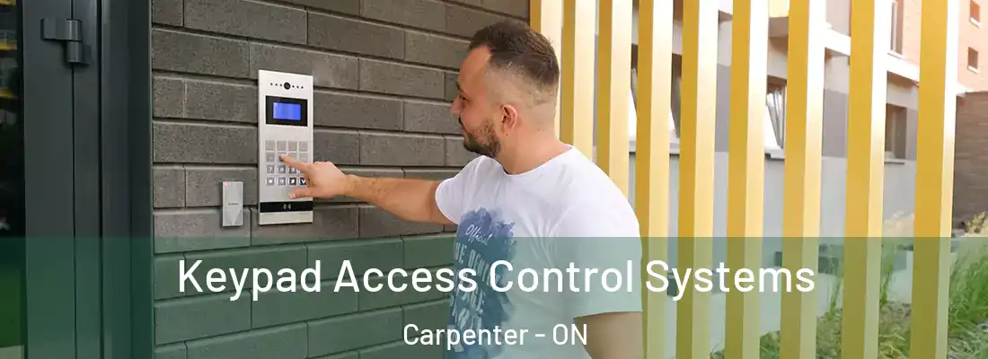  Keypad Access Control Systems Carpenter - ON