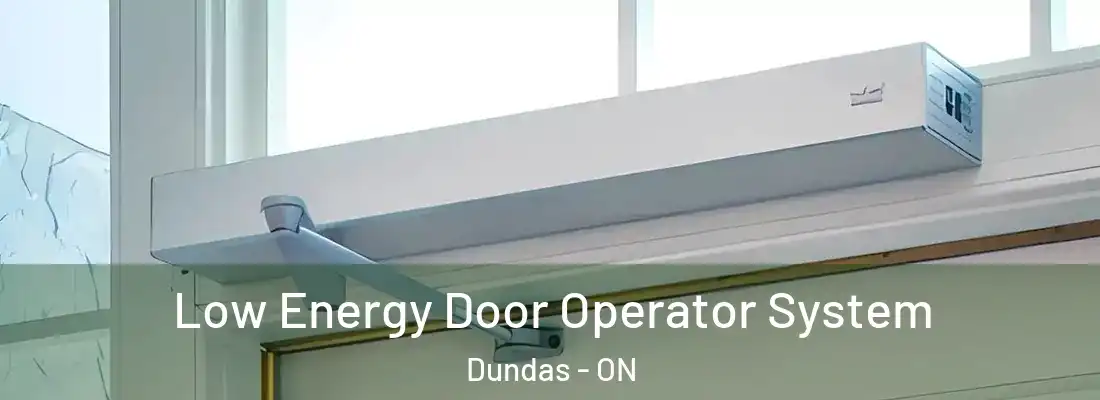  Low Energy Door Operator System Dundas - ON
