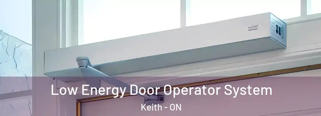  Low Energy Door Operator System Keith - ON