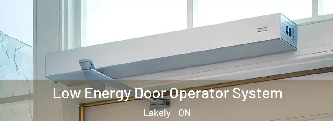  Low Energy Door Operator System Lakely - ON