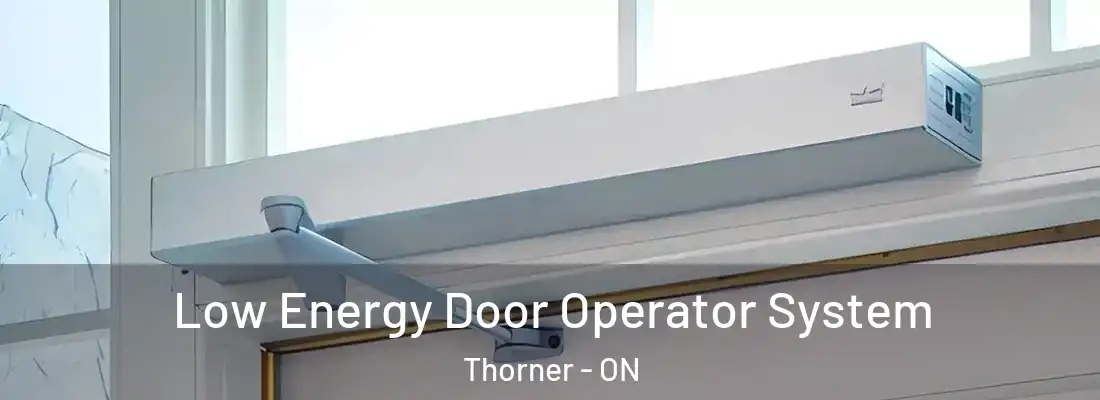  Low Energy Door Operator System Thorner - ON
