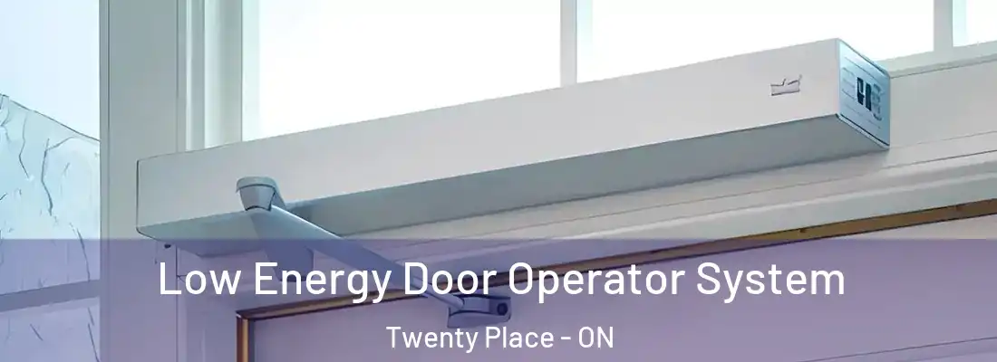  Low Energy Door Operator System Twenty Place - ON