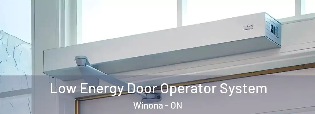  Low Energy Door Operator System Winona - ON