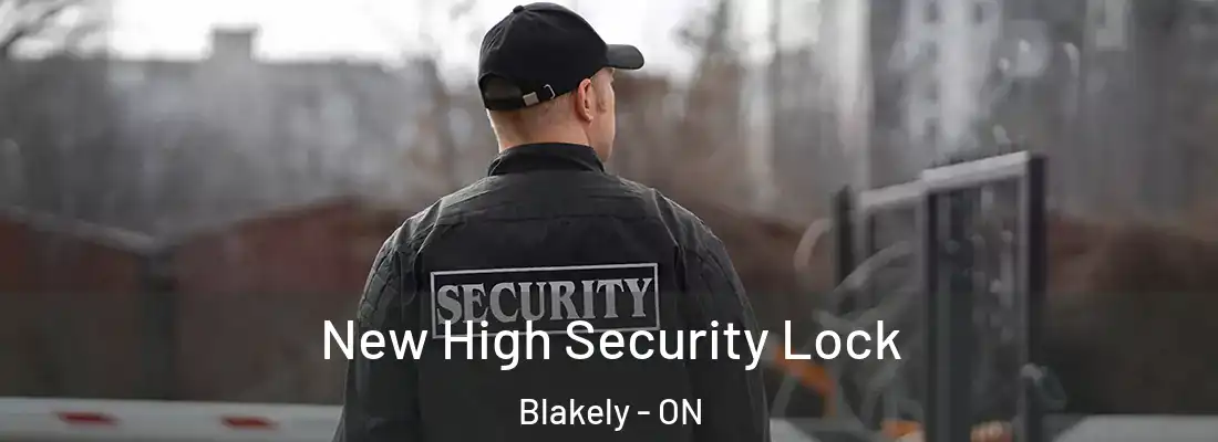  New High Security Lock Blakely - ON