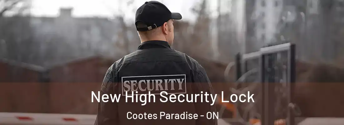  New High Security Lock Cootes Paradise - ON