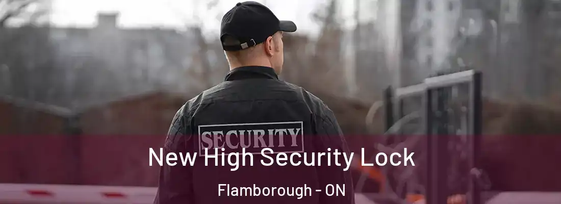  New High Security Lock Flamborough - ON
