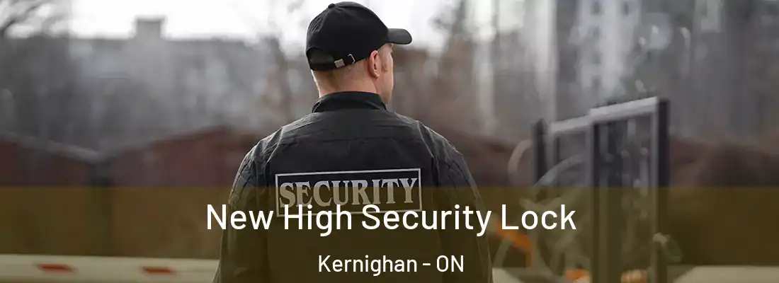  New High Security Lock Kernighan - ON