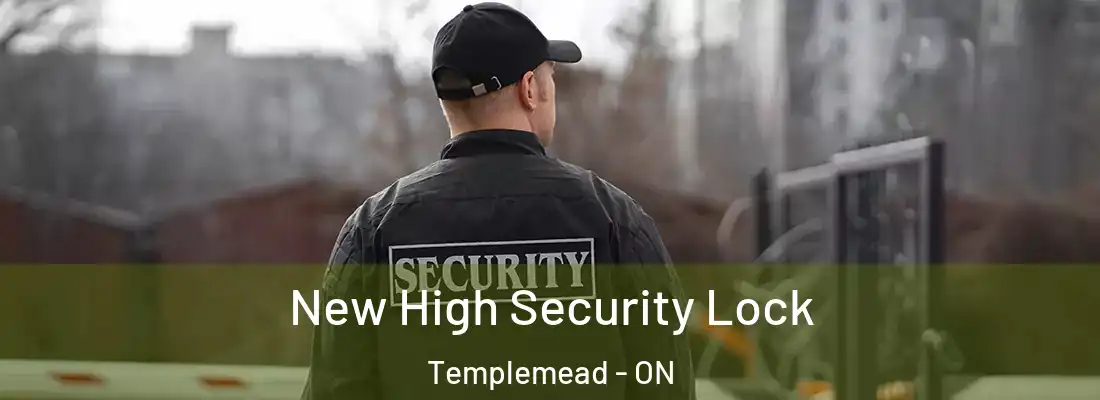  New High Security Lock Templemead - ON