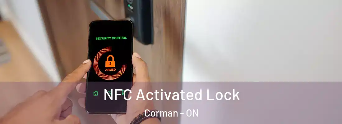  NFC Activated Lock Corman - ON