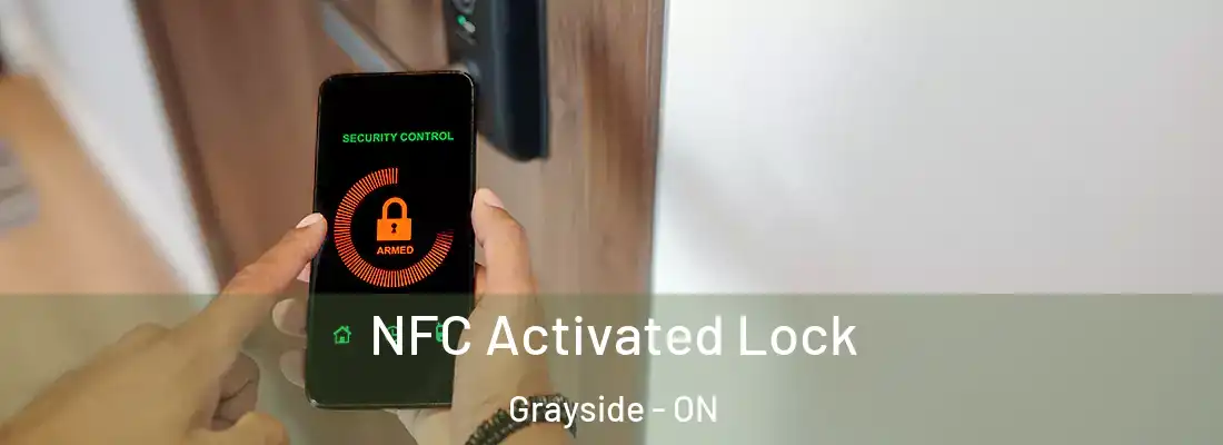  NFC Activated Lock Grayside - ON