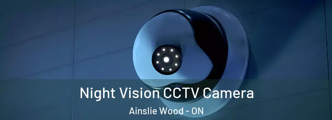  Night Vision CCTV Camera Ainslie Wood - ON