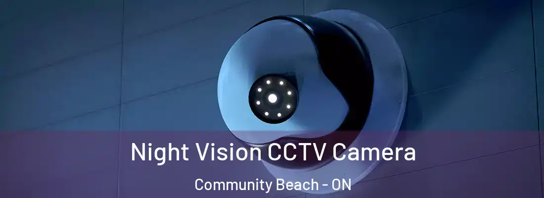  Night Vision CCTV Camera Community Beach - ON