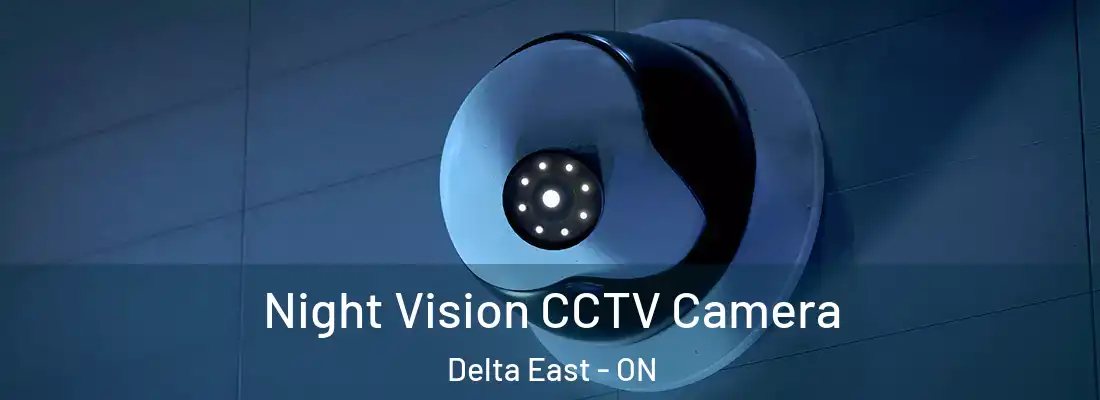  Night Vision CCTV Camera Delta East - ON