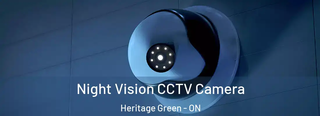  Night Vision CCTV Camera Heritage Green - ON