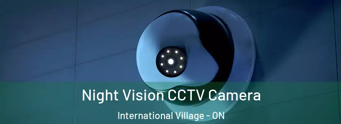  Night Vision CCTV Camera International Village - ON