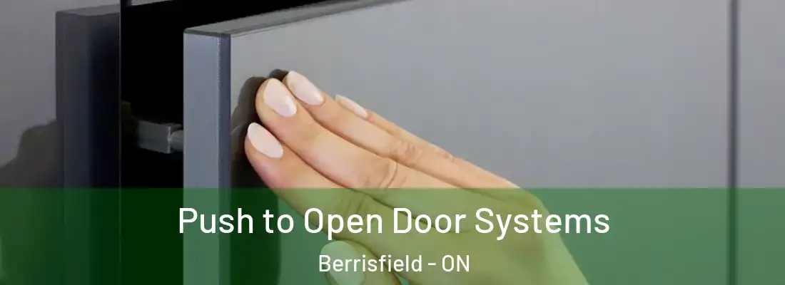  Push to Open Door Systems Berrisfield - ON