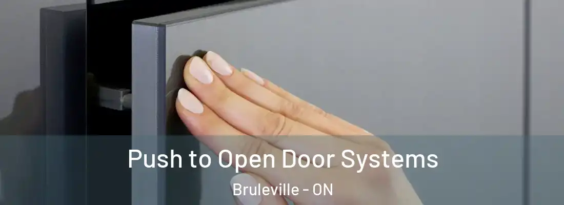  Push to Open Door Systems Bruleville - ON