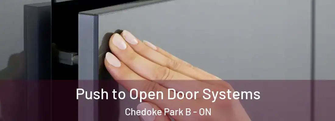  Push to Open Door Systems Chedoke Park B - ON