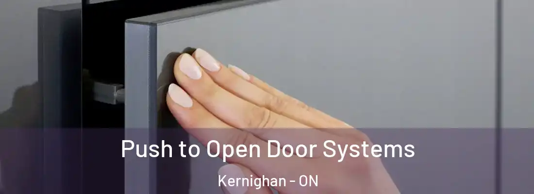  Push to Open Door Systems Kernighan - ON
