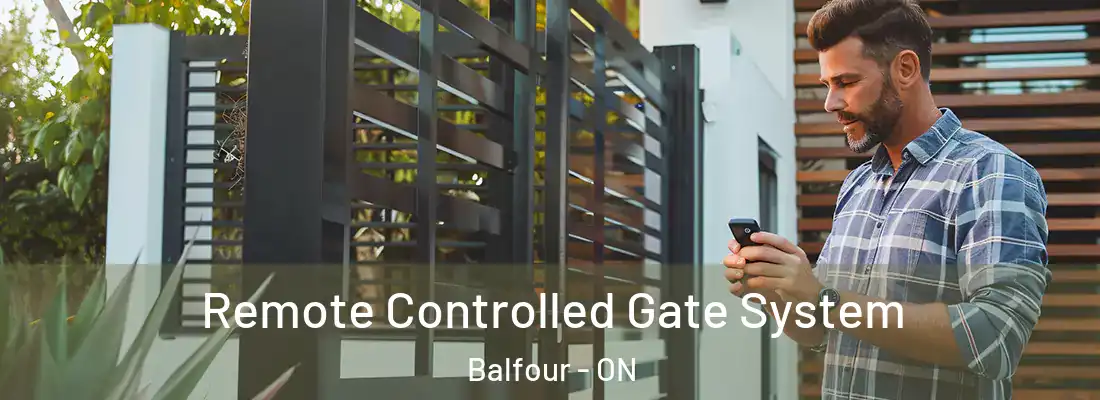  Remote Controlled Gate System Balfour - ON