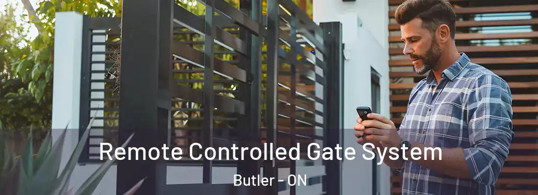  Remote Controlled Gate System Butler - ON