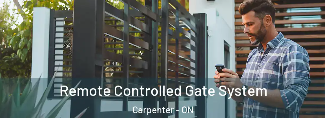  Remote Controlled Gate System Carpenter - ON
