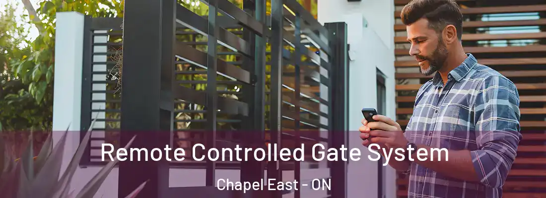  Remote Controlled Gate System Chapel East - ON