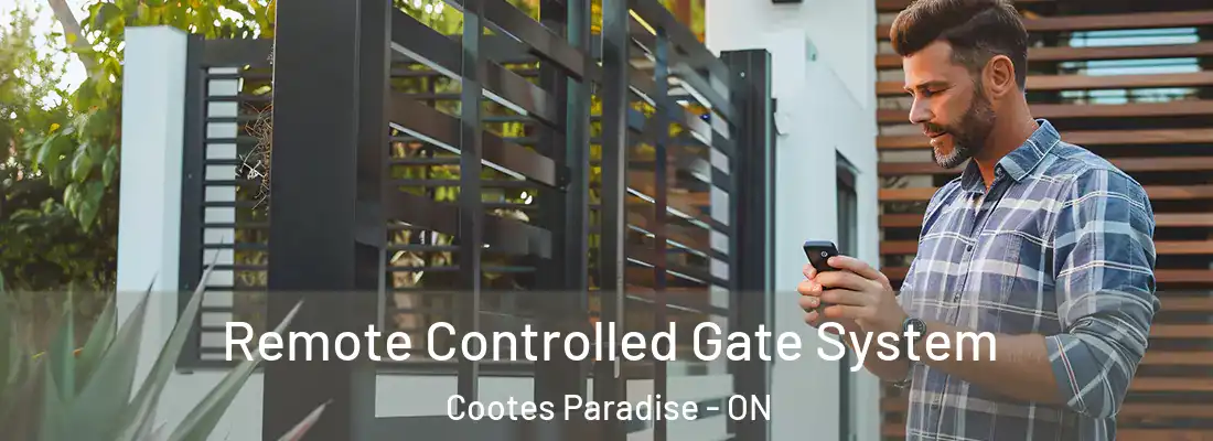  Remote Controlled Gate System Cootes Paradise - ON