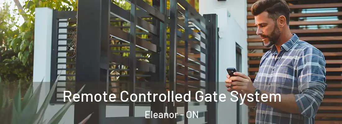  Remote Controlled Gate System Eleanor - ON