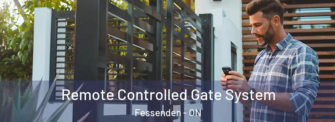  Remote Controlled Gate System Fessenden - ON