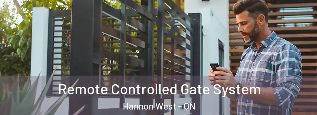  Remote Controlled Gate System Hannon West - ON