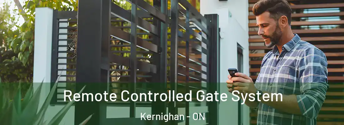  Remote Controlled Gate System Kernighan - ON