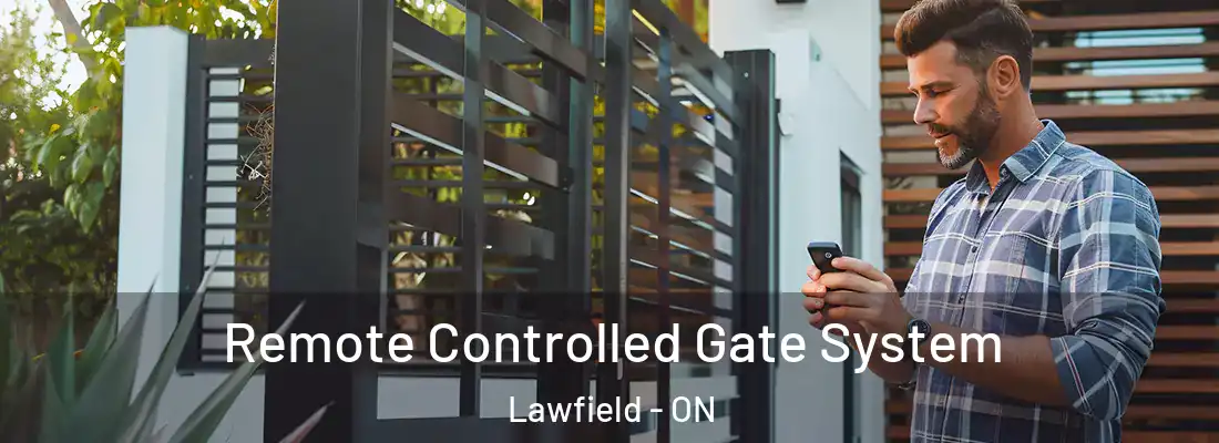  Remote Controlled Gate System Lawfield - ON
