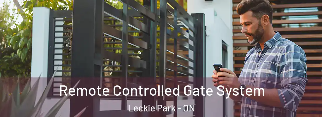  Remote Controlled Gate System Leckie Park - ON