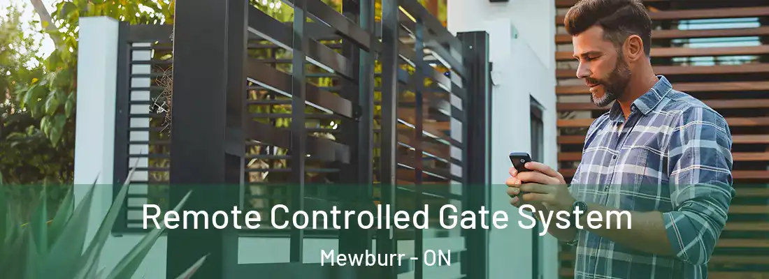  Remote Controlled Gate System Mewburr - ON