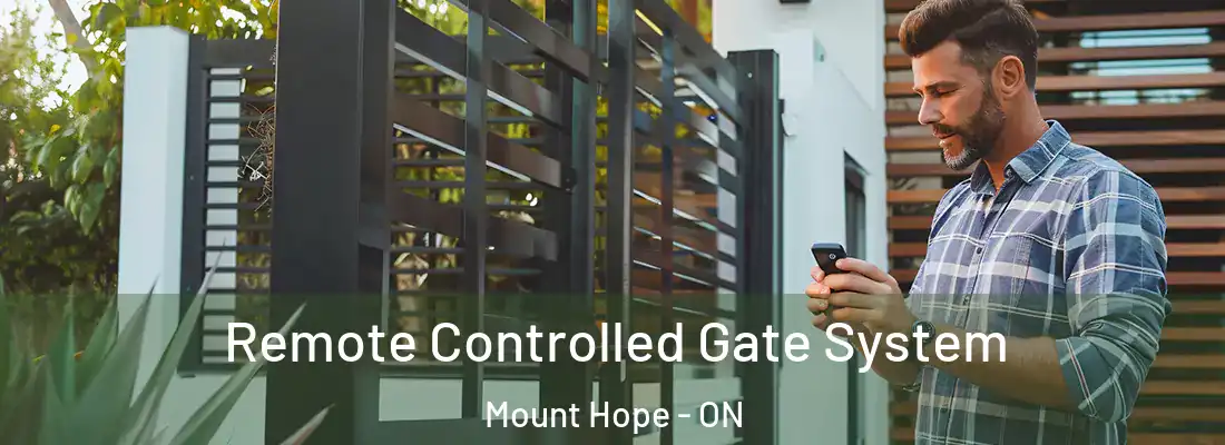  Remote Controlled Gate System Mount Hope - ON