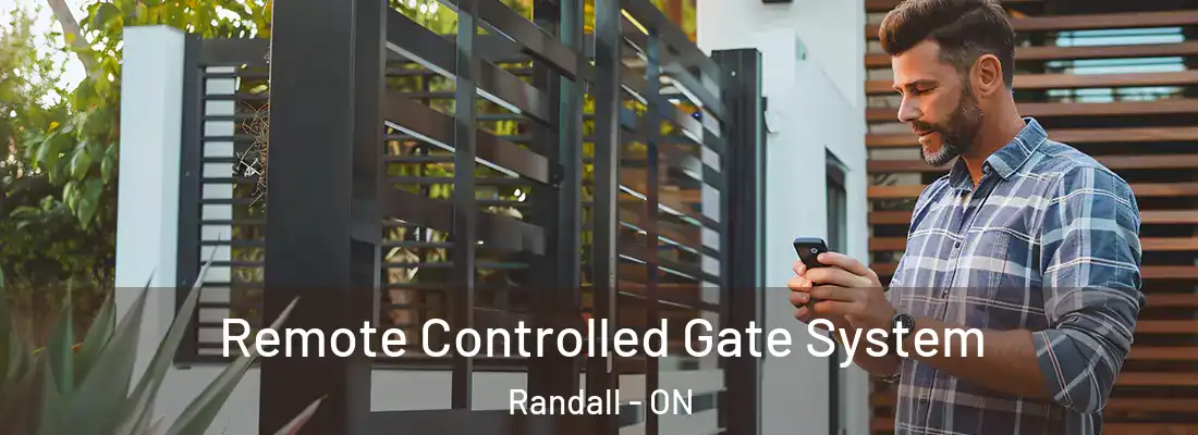  Remote Controlled Gate System Randall - ON