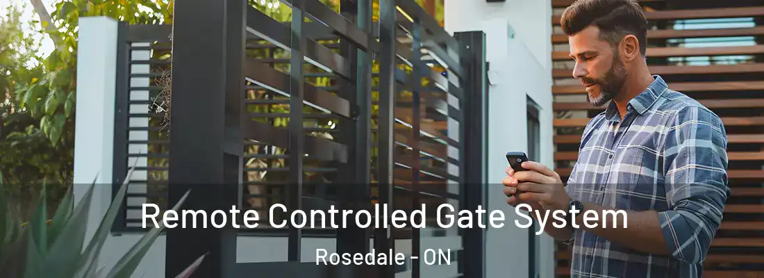  Remote Controlled Gate System Rosedale - ON