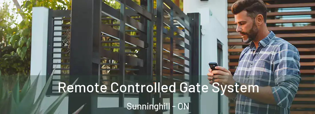  Remote Controlled Gate System Sunninghill - ON