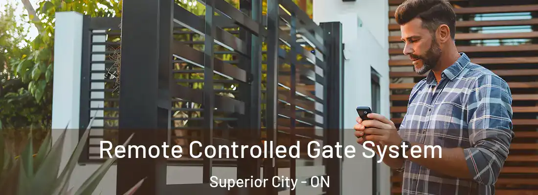  Remote Controlled Gate System Superior City - ON