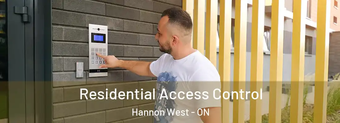  Residential Access Control Hannon West - ON