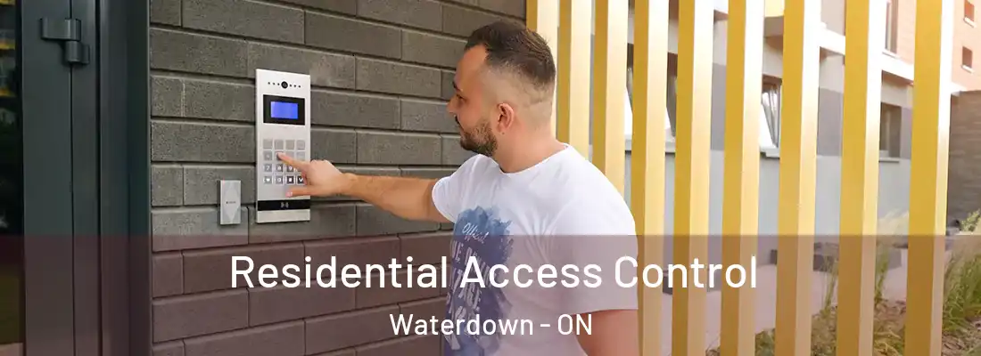  Residential Access Control Waterdown - ON