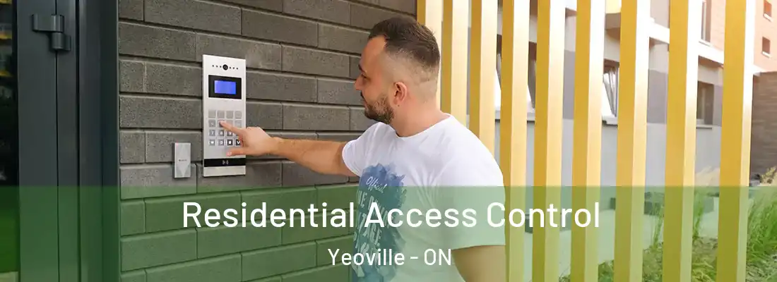  Residential Access Control Yeoville - ON