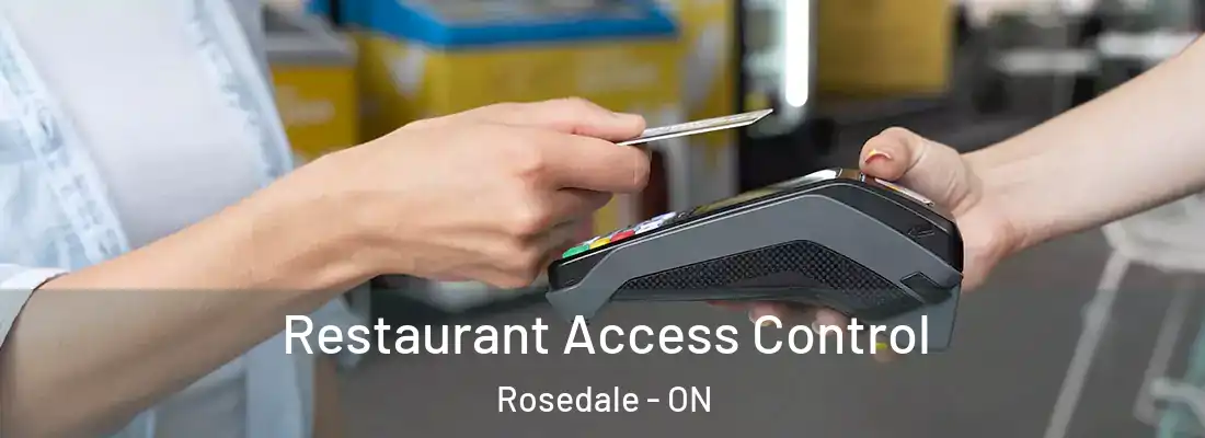  Restaurant Access Control Rosedale - ON